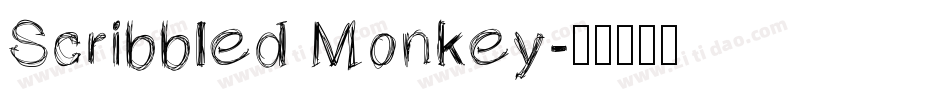 Scribbled Monkey字体转换